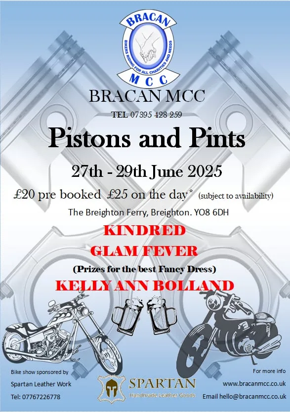 Pistons & Pints 2025 Ticket